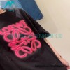 Loewe - 22SS Fluorescent Black Four-leaf Clover Short-sleeved T-shirt