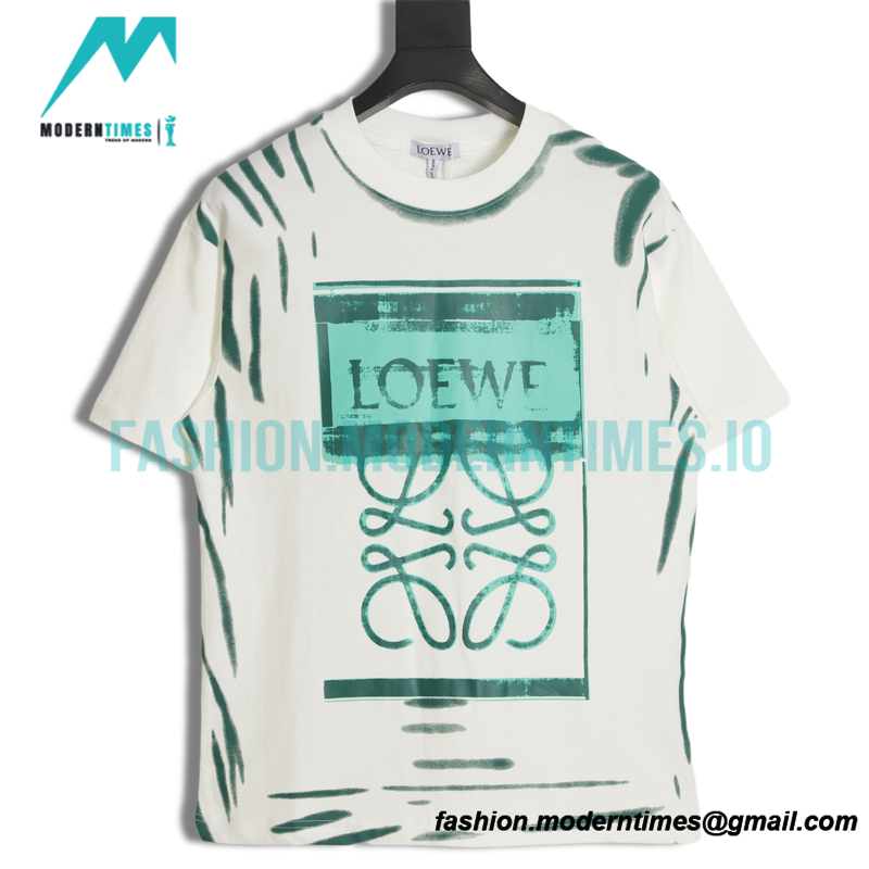 Loewe - Big Graffiti Tie-Dye Short sleeve