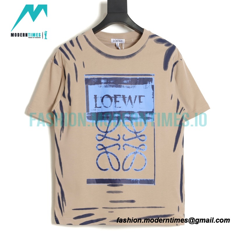 Loewe - Big Graffiti Tie-Dye Short sleeve