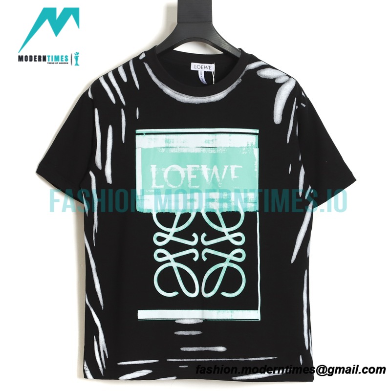 Loewe - Big Graffiti Tie-Dye Short sleeve