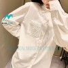Loewe - Logo Three-dimensional Embroidered Long Sleeve Shirt