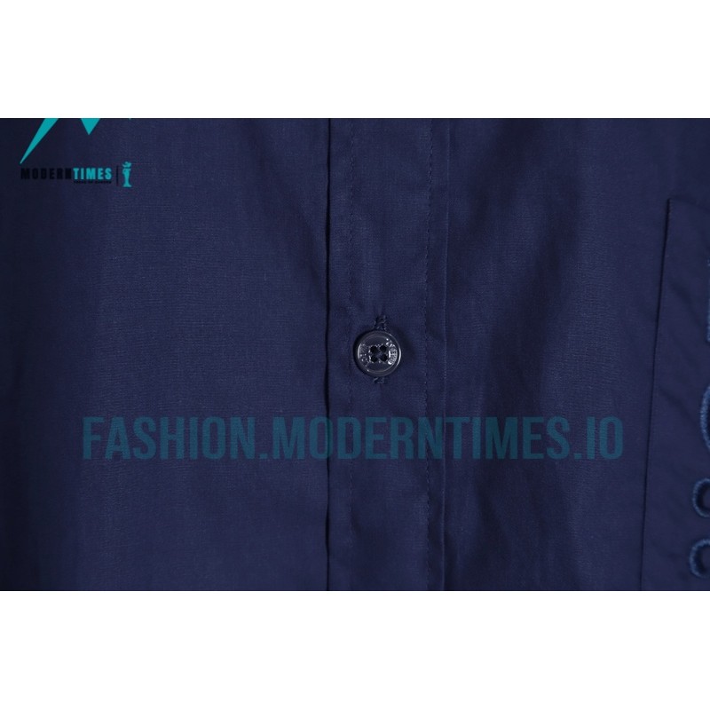 Loewe - Logo Three-dimensional Embroidered Long Sleeve Shirt