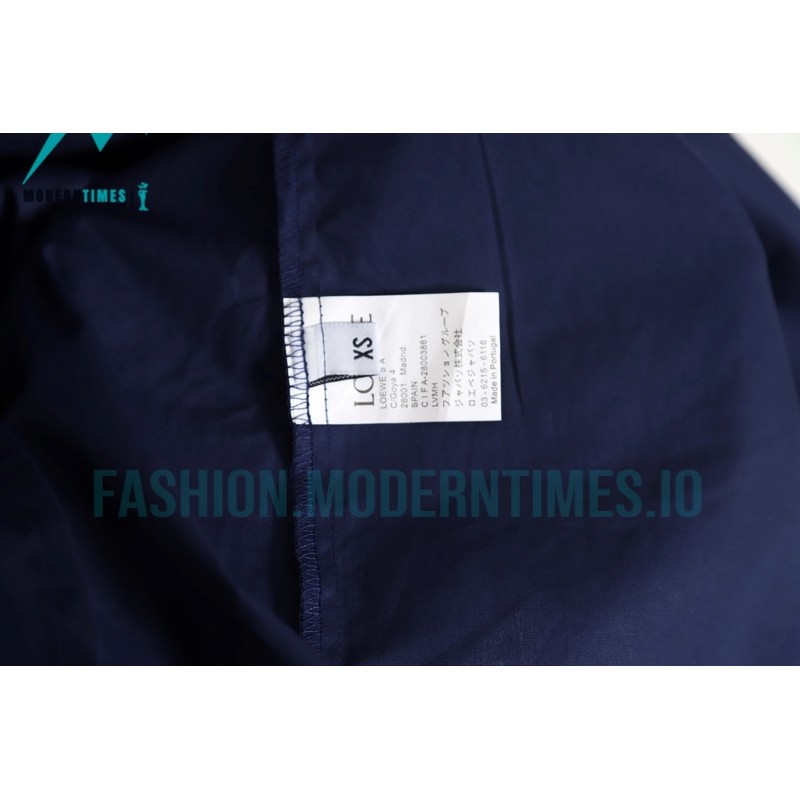 Loewe - Logo Three-dimensional Embroidered Long Sleeve Shirt