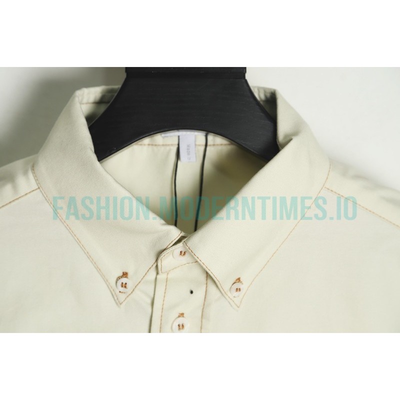 Loewe - 22FW Four-leaf Clover Pocket Long Shirt