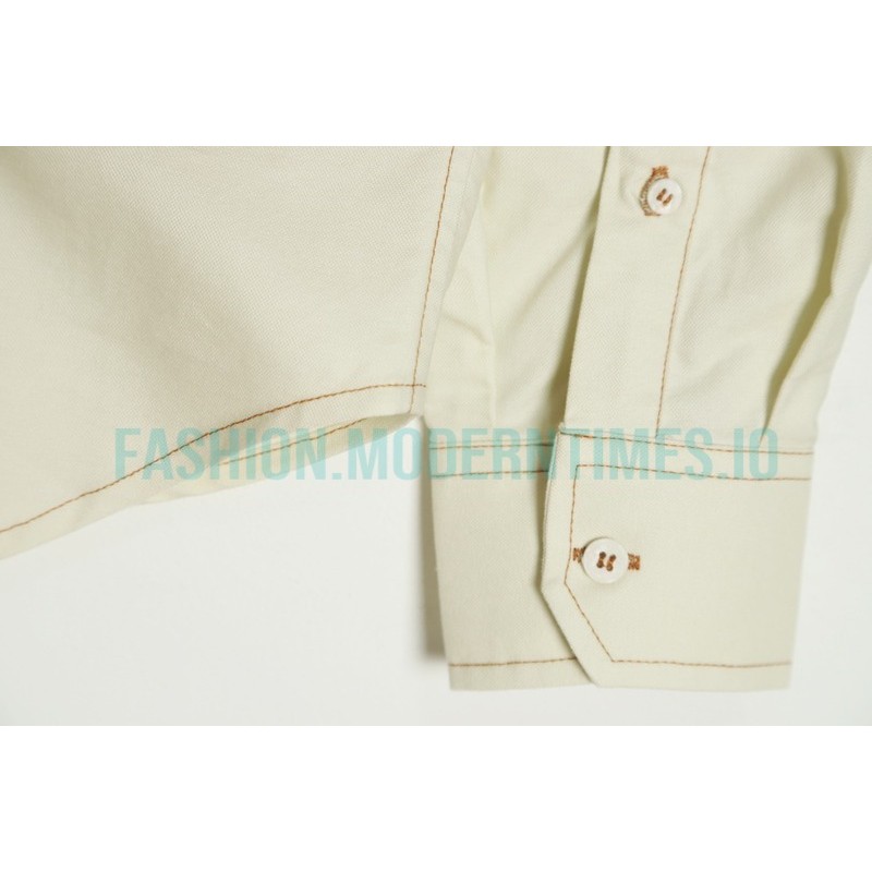 Loewe - 22FW Four-leaf Clover Pocket Long Shirt