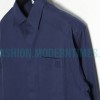 Loewe - 23SS Irregular Solid Color Long Sleeve Shirt