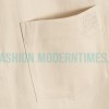 Loewe - 23SS Irregular Solid Color Long Sleeve Shirt