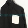 Loewe - Leather Label Pocket Embroidered Shirt With Long Sleeves