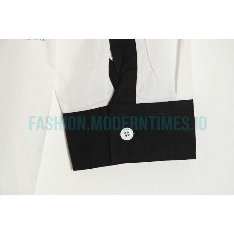 Loewe - Leather Label Pocket Embroidered Shirt With Long Sleeves