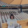 Loewe - 23FW Bright Thread Color Contrast Four-leaf Clover Embroidery Long Sleeve T-shirt