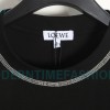 Loewe - 23FW Bright Thread Color Contrast Four-leaf Clover Embroidery Long Sleeve T-shirt