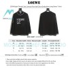 Loewe - 23FW Bright Thread Color Contrast Four-leaf Clover Embroidery Long Sleeve T-shirt