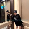 Loewe - 23FW Bright Thread Color Contrast Four-leaf Clover Embroidery Long Sleeve T-shirt
