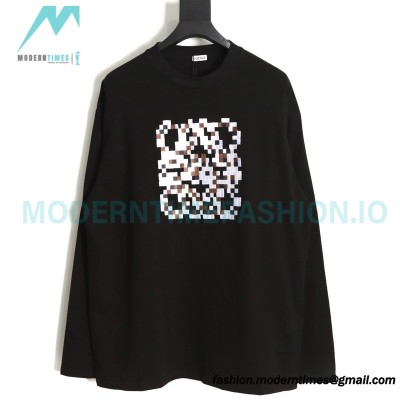 Loewe - Logo Embroidery Mosaic Long Sleeve