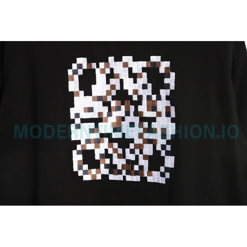 Loewe - Logo Embroidery Mosaic Long Sleeve