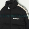 Moncler - Palm Angels Co-brand Striped Embroidered Logo Down Jacket