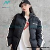 Moncler - Palm Angels Co-brand Striped Embroidered Logo Down Jacket