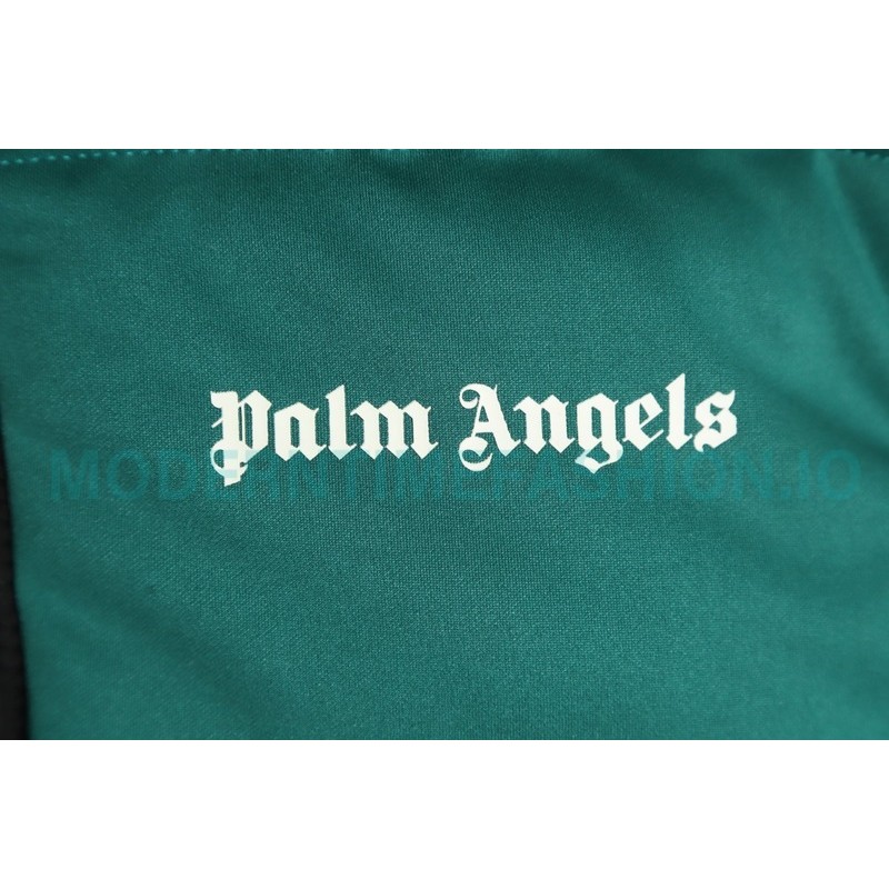 Moncler - Palm Angels Co-brand Striped Embroidered Logo Down Jacket