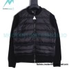 Moncler - 23FW Grenoble Series Knitted Patchwork Down Collar Casual Jacket