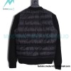 Moncler - 23FW Grenoble Series Knitted Patchwork Down Collar Casual Jacket