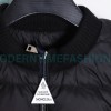 Moncler - 23FW Grenoble Series Knitted Patchwork Down Collar Casual Jacket