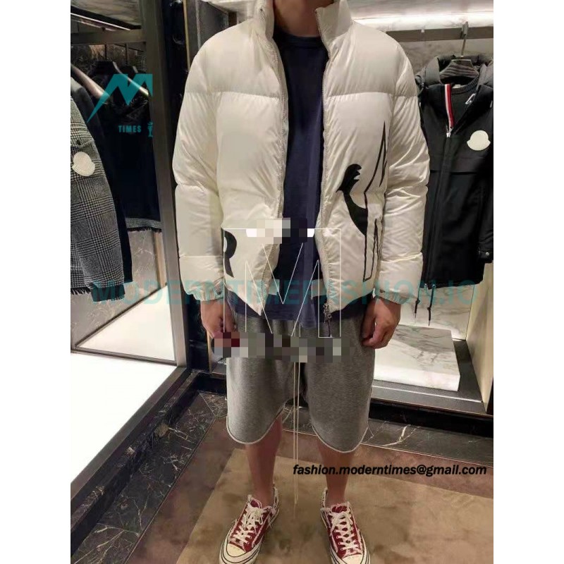 Moncler - Friesian Lacquered Printed Down Jacket