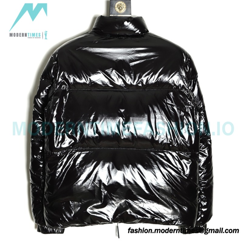 Moncler - Friesian Lacquered Printed Down Jacket