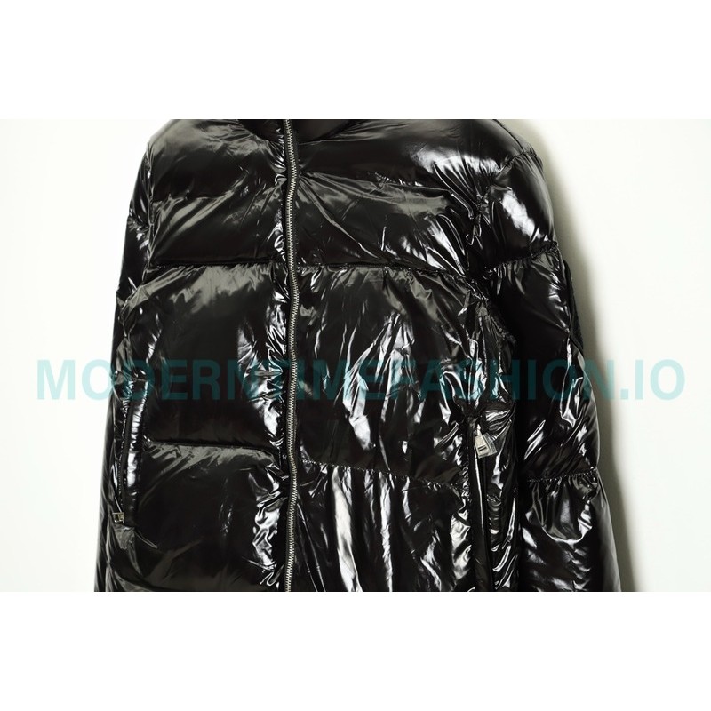 Moncler - Friesian Lacquered Printed Down Jacket