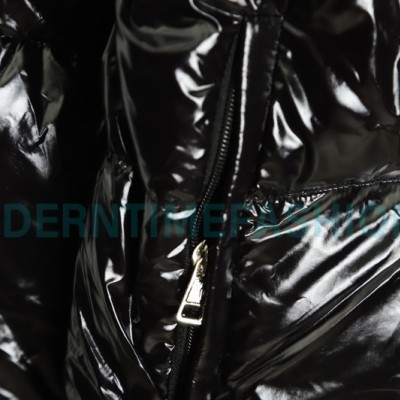 Moncler - Friesian Lacquered Printed Down Jacket