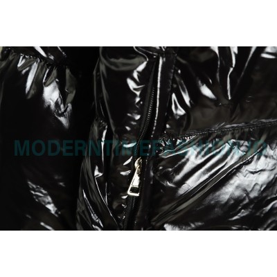 Moncler - Friesian Lacquered Printed Down Jacket