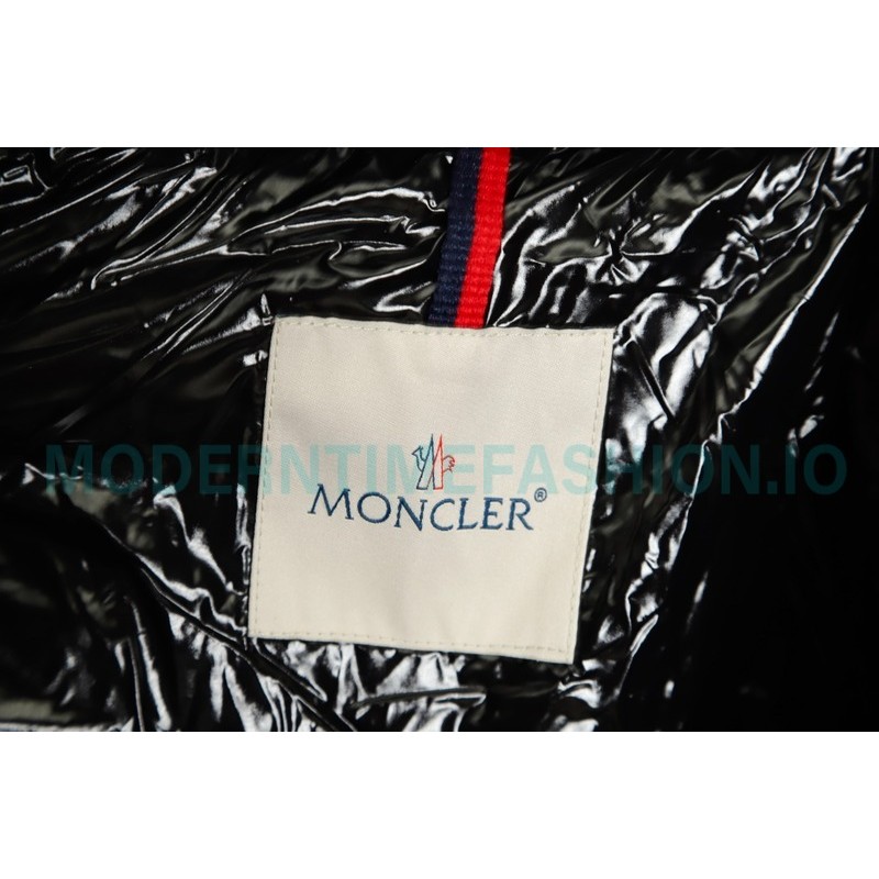 Moncler - Friesian Lacquered Printed Down Jacket