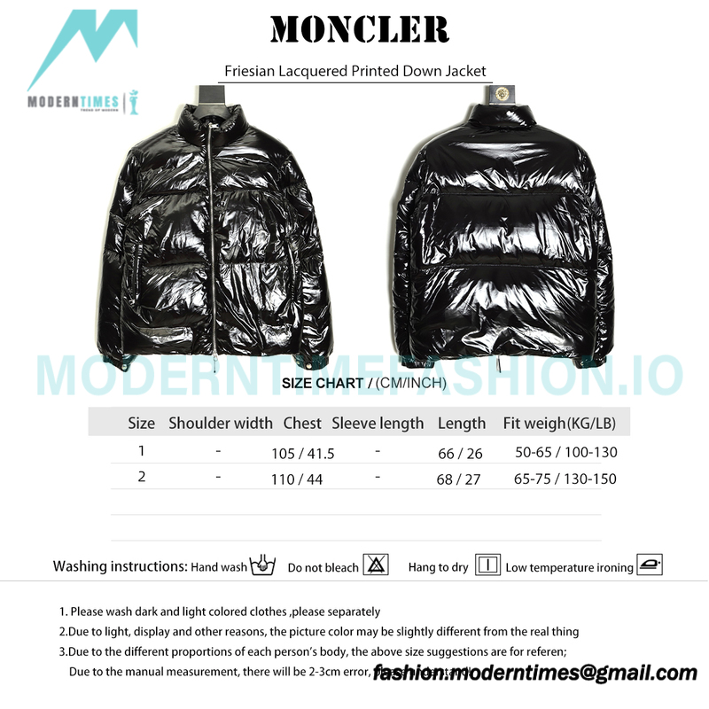 Moncler - Friesian Lacquered Printed Down Jacket