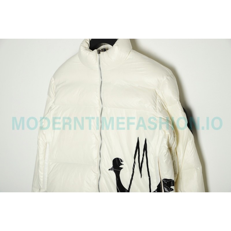 Moncler - Friesian Lacquered Printed Down Jacket