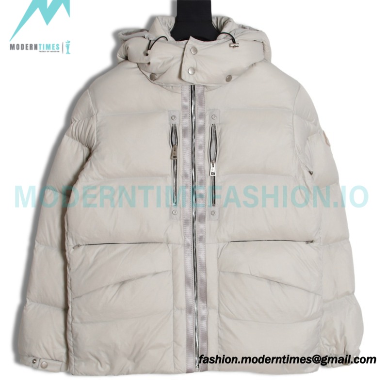 Moncler - Alys 9SM White Goose Down Hooded Jacket