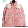 Moncler - 23FW Abbaye Logo Embroidered Short Down Jacket