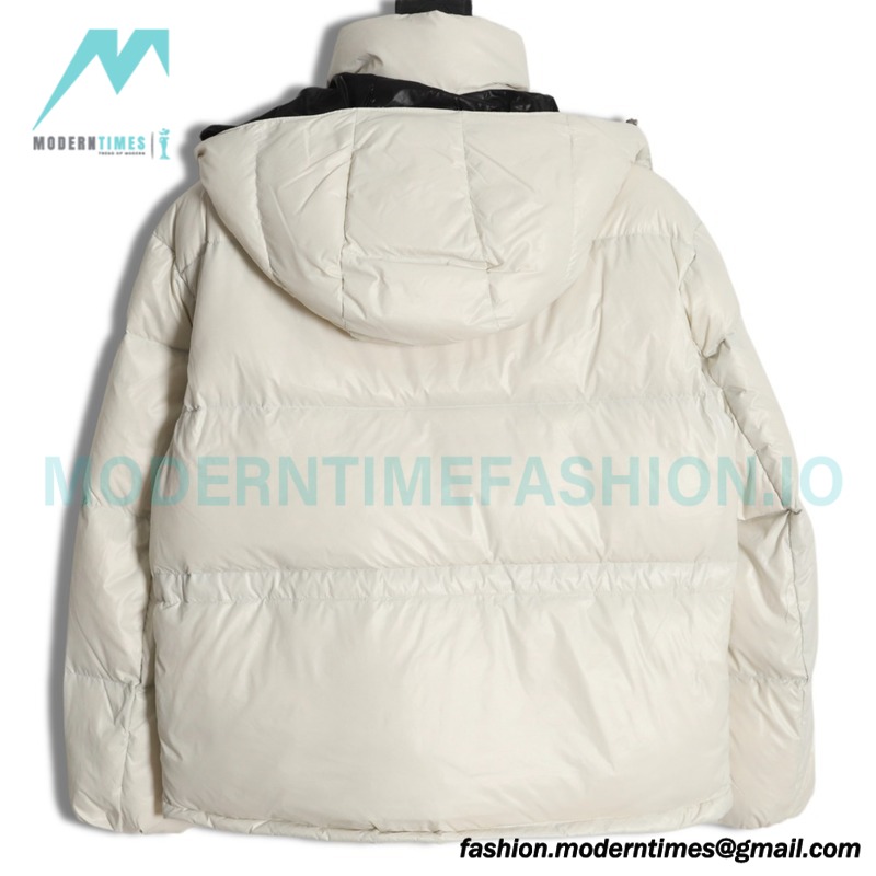 Moncler - 23FW Abbaye Logo Embroidered Short Down Jacket