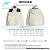 Moncler - 23FW Abbaye Logo Embroidered Short Down Jacket