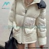 Moncler - 23FW Abbaye Logo Embroidered Short Down Jacket
