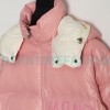 Moncler - 23FW Abbaye Logo Embroidered Short Down Jacket
