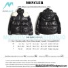 Moncler - 23FW Abbaye Logo Embroidered Short Down Jacket