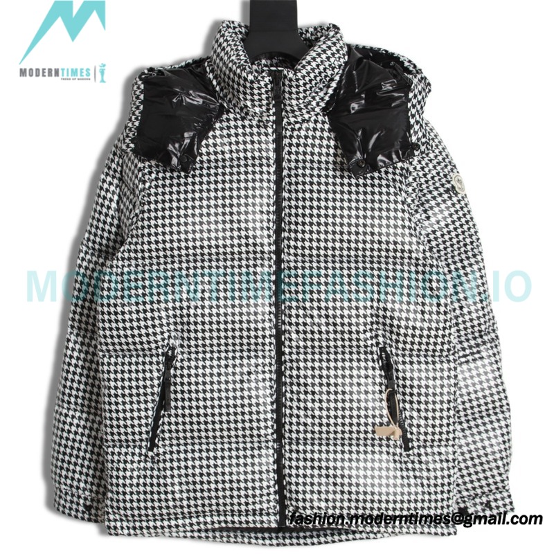  Moncler - 23FW Latest Fragment Check Down Jacket