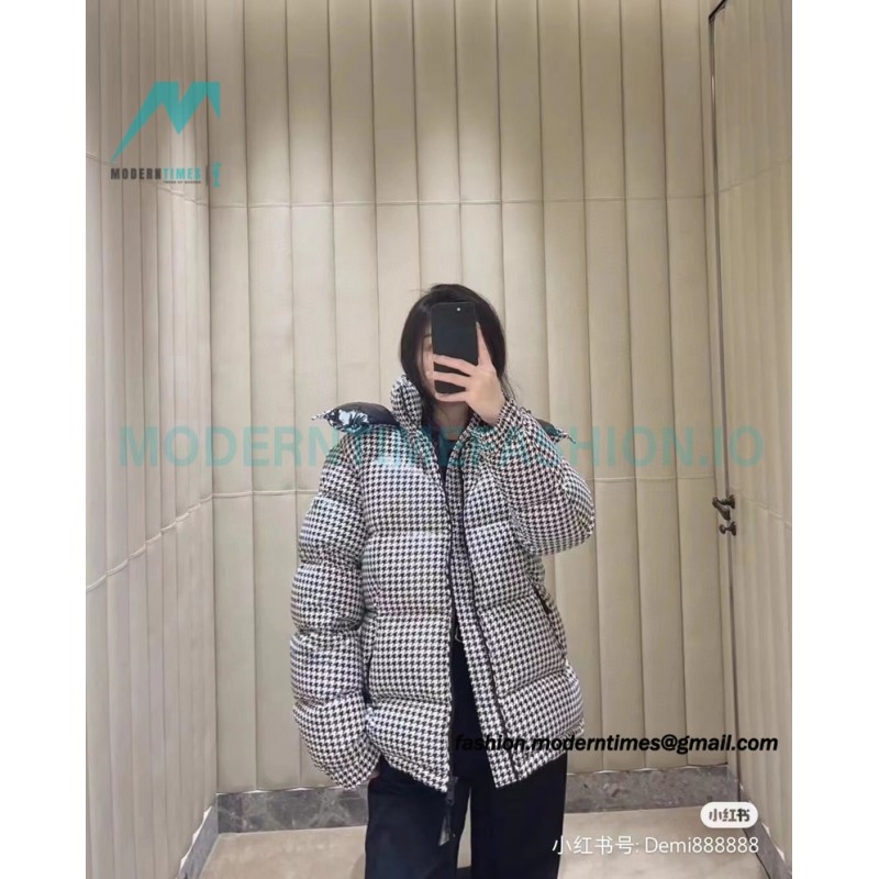  Moncler - 23FW Latest Fragment Check Down Jacket