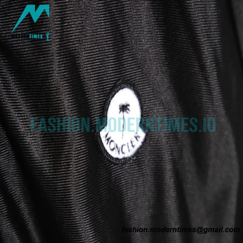 Moncler - Palm Angles Co-branded Style FW22 Bright Face Logo Label Zipper Collar Thin Jacket 