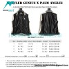 Moncler - Palm Angles Co-branded Style FW22 Bright Face Logo Label Zipper Collar Thin Jacket 