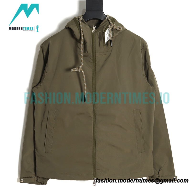 Moncler - Arm Badge Windbreaker Coat