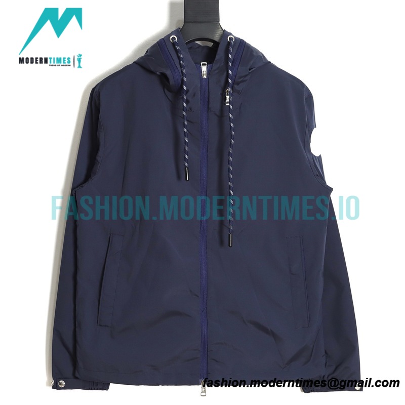 Moncler - Arm Badge Windbreaker Coat
