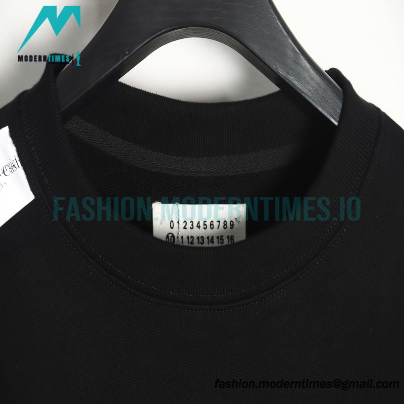 Margiela - Classic Embroidered Letter Hoodie