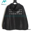 Maison Margiela - Digital Print Hooded Trench Coat
