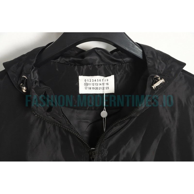 Maison Margiela - Digital Print Hooded Trench Coat