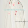 Maison Margiela -  Collar Lip Print Shirt